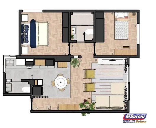 Imagem Apartamento com 2 Quartos para Alugar, 61 m² em Vila Mariana - São Paulo
