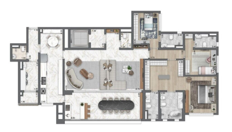 Imagem Apartamento com 3 Quartos à Venda, 198 m² em Moema - São Paulo