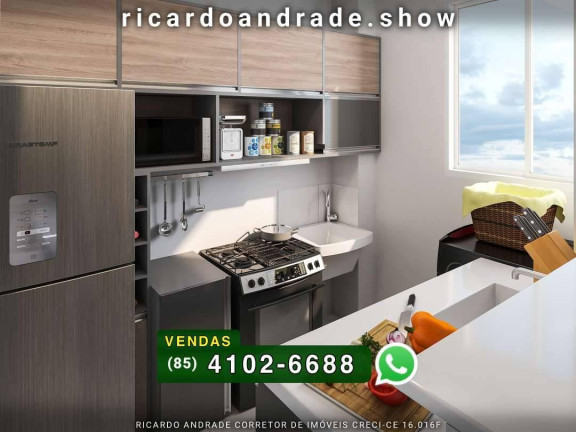 Imagem Apartamento com 2 Quartos à Venda, 38 m² em Jangurussu - Fortaleza
