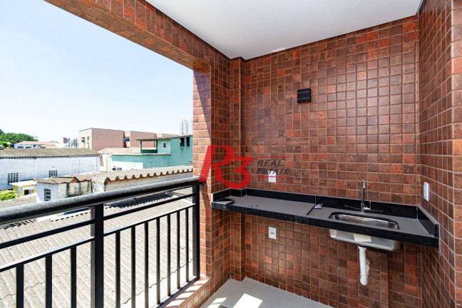 Imagem Apartamento com 1 Quarto à Venda, 41 m² em Aparecida - Santos