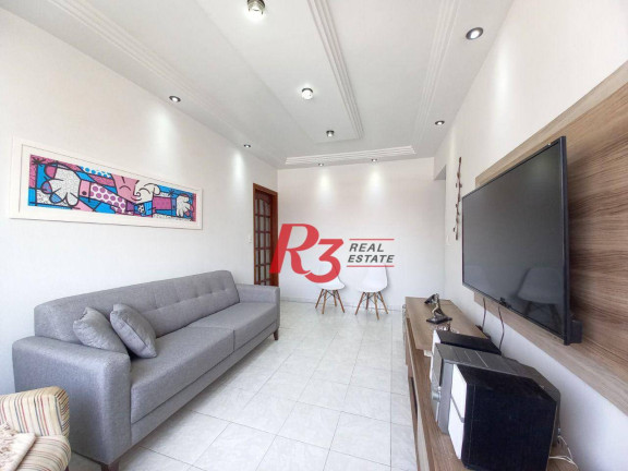 Imagem Apartamento com 2 Quartos à Venda, 72 m² em Campo Grande - Santos