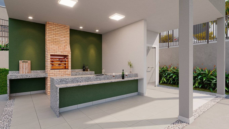 Apartamento com 2 Quartos à Venda, 40 m² em Jardim São Pedro De Viracopos - Campinas