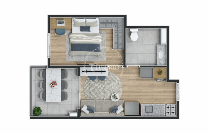 Imagem Apartamento com 1 Quarto à Venda, 31 m² em Mooca - São Paulo