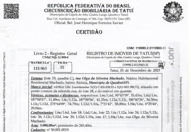 Imagem Imóvel com 1 Quarto à Venda, 3.000 m² em Aleluia Dos Tavares - Quadra
