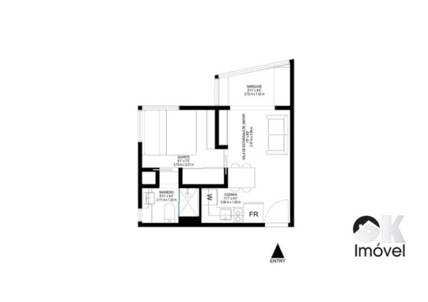 Imagem Apartamento com 1 Quarto à Venda, 30 m² em Perdizes - São Paulo Imagem Apartamento com 1 Quarto à Venda, 30 m² em Perdizes - São Paulo