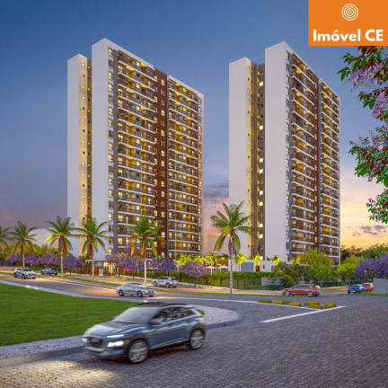 Apartamento com 2 Quartos à Venda, 53 m² em Presidente Kennedy - Fortaleza