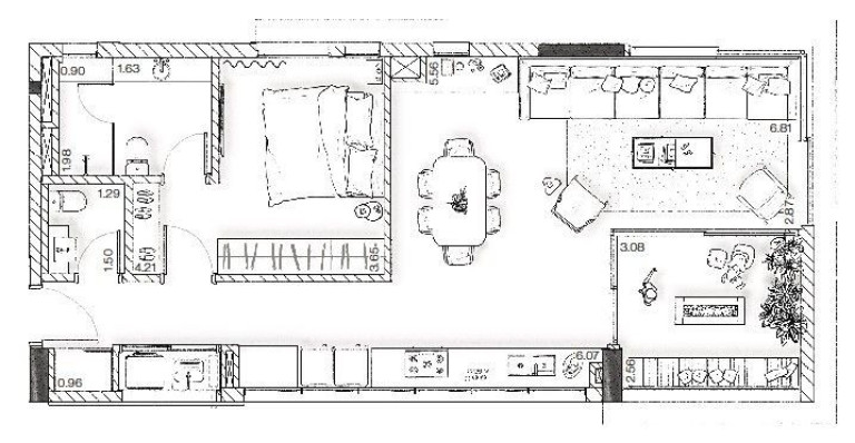 Imagem Apartamento com 1 Quarto à Venda, 88 m² em Itaim Bibi - São Paulo