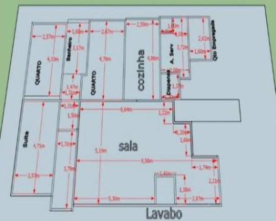 Imagem Apartamento com 3 Quartos à Venda, 142 m² em Cambuci - São Paulo