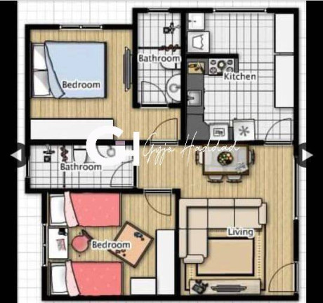 Imagem Apartamento com 2 Quartos à Venda, 61 m² em Centro - Sorocaba