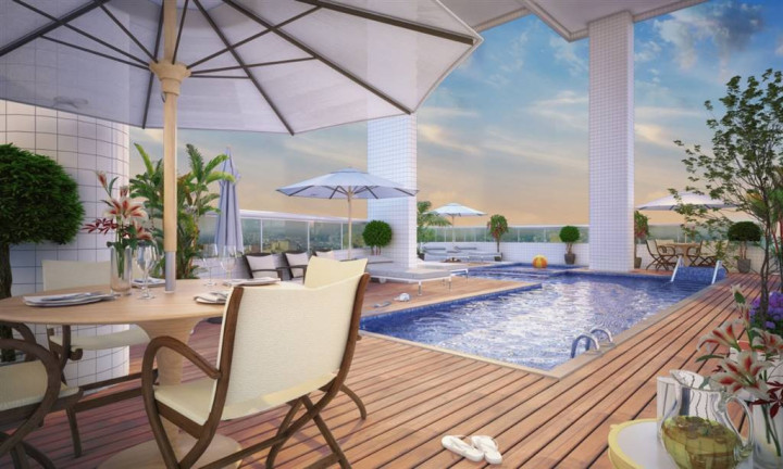 Imagem Apartamento com 2 Quartos à Venda, 74 m² em Aviação - Praia Grande