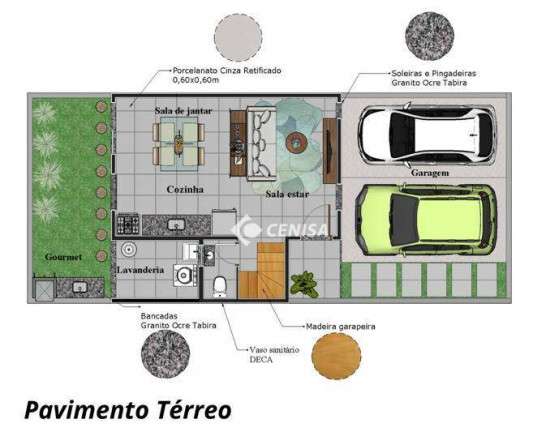 Imagem Casa com 2 Quartos à Venda, 80 m² em Jardim Residencial Veneza - Indaiatuba