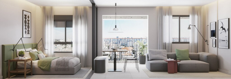 Imagem Apartamento com 1 Quarto à Venda, 35 m² em Santo Amaro - São Paulo