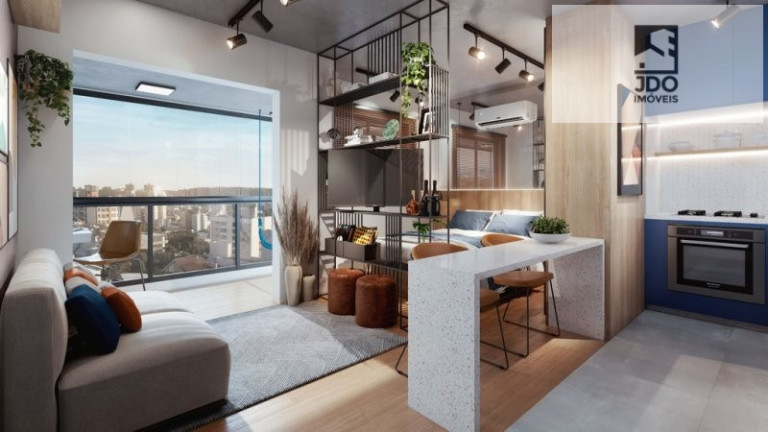 Imagem Apartamento com 1 Quarto à Venda, 30 m² em Mercês - Curitiba Imagem Apartamento com 1 Quarto à Venda, 30 m² em Mercês - Curitiba