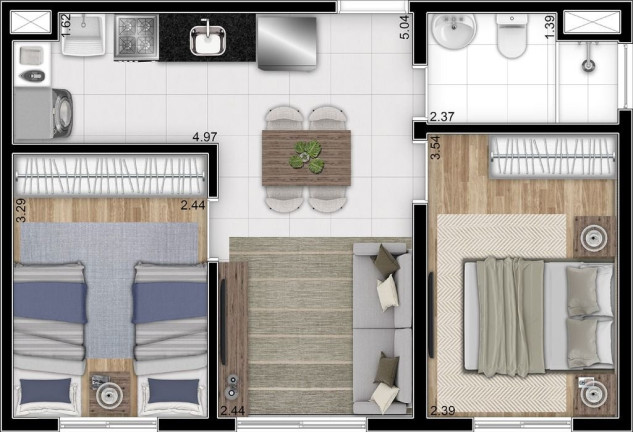 Imagem Apartamento com 2 Quartos à Venda, 41 m² em Centro - Ferraz De Vasconcelos Imagem Apartamento com 2 Quartos à Venda, 41 m² em Centro - Ferraz De Vasconcelos