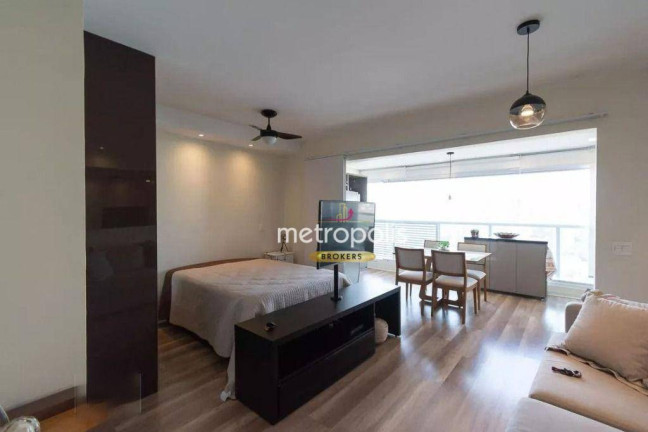 Studio com 1 Quarto para Alugar, 41 m² em Brooklin Paulista - São Paulo