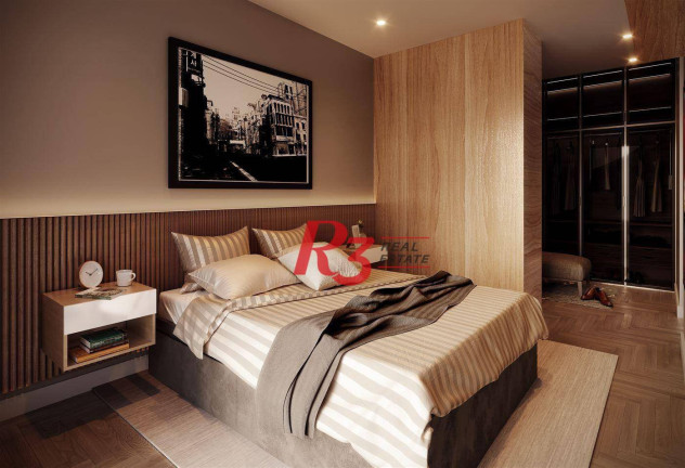 Imagem Apartamento com 2 Quartos à Venda, 87 m² em Gonzaga - Santos