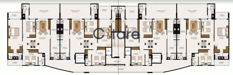 Imagem Apartamento com 3 Quartos à Venda, em Engenheiro Luciano Cavalcante - Fortaleza Imagem Apartamento com 3 Quartos à Venda, em Engenheiro Luciano Cavalcante - Fortaleza