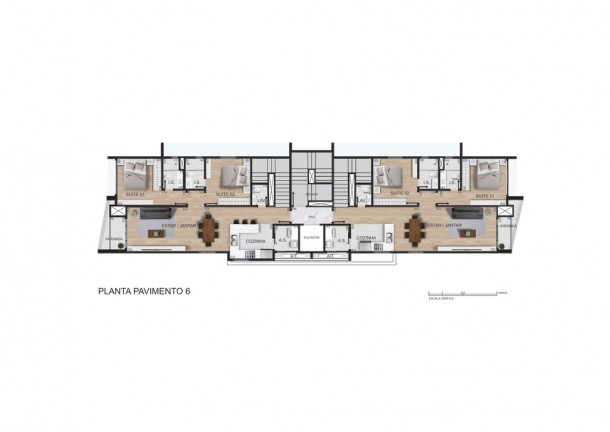 Imagem Apartamento com 3 Quartos à Venda, 171 m² em Boa Vista - Curitiba Imagem Apartamento com 3 Quartos à Venda, 171 m² em Boa Vista - Curitiba