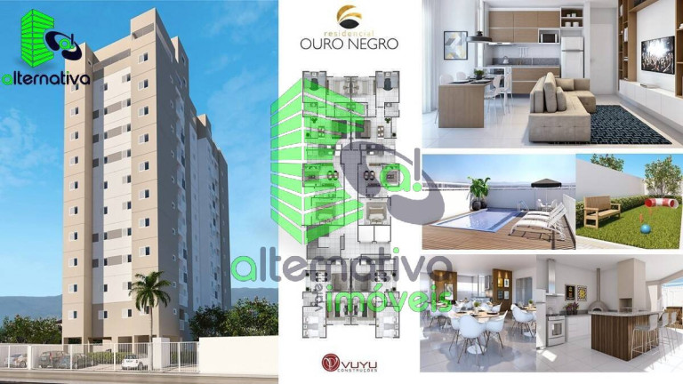 Imagem Apartamento com 2 Quartos à Venda, 50 m² em Chácara Do Visconde - Taubaté Imagem Apartamento com 2 Quartos à Venda, 50 m² em Chácara Do Visconde - Taubaté