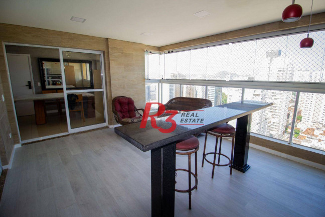 Imagem Apartamento com 3 Quartos à Venda, 134 m² em Embaré - Santos