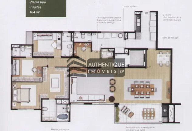 Imagem Apartamento com 4 Quartos à Venda, 184 m² em Planalto Paulista - São Paulo Imagem Apartamento com 4 Quartos à Venda, 184 m² em Planalto Paulista - São Paulo
