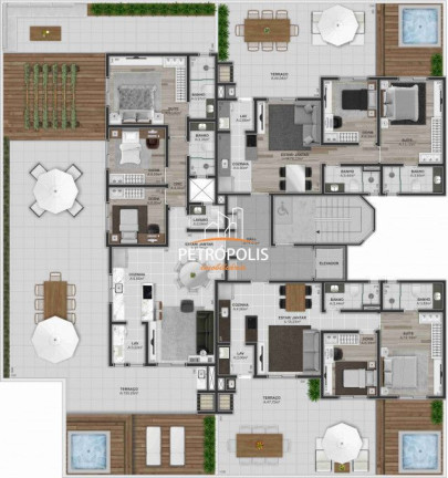 Imagem Apartamento com 3 Quartos à Venda, 145 m² em Panazzolo - Caxias Do Sul Imagem Apartamento com 3 Quartos à Venda, 145 m² em Panazzolo - Caxias Do Sul