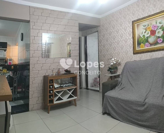 Imagem Apartamento com 2 Quartos à Venda, 45 m² em Aparecida - Santos