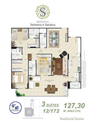 Imagem Apartamento com 1 Quarto à Venda, 53 m² em Aviação - Praia Grande