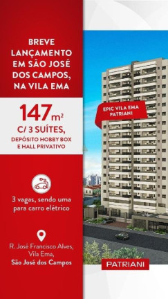 Imagem Apartamento com 3 Quartos à Venda, 152 m² em Vila Ema - São José Dos Campos