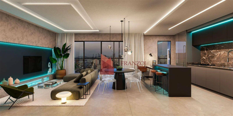Imagem Apartamento com 1 Quarto à Venda, 32 m² em Centro - Itajaí