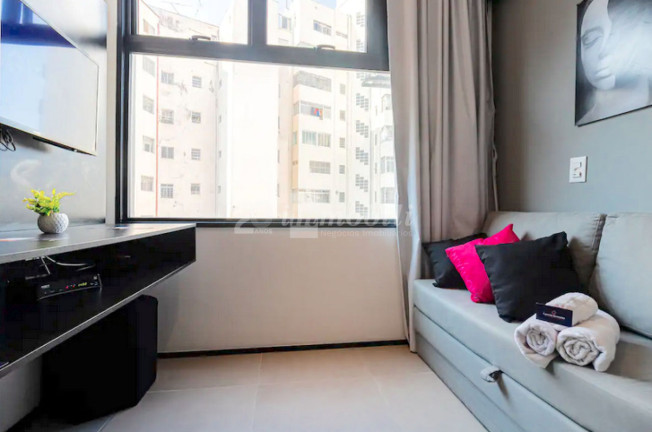 Apartamento com 1 Quarto à Venda ou Locação, 11 m² em Higienopolis - São Paulo