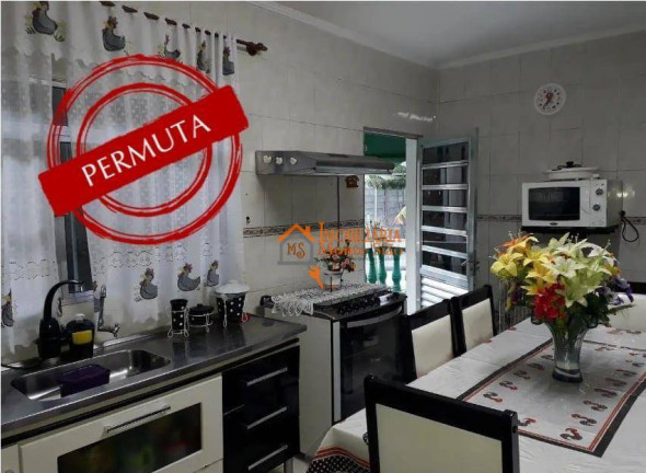 Imagem Sobrado com 4 Quartos à Venda, 125 m² em Cidade Parque Brasília - Guarulhos