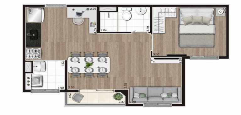 Imagem Apartamento com 2 Quartos à Venda, 37 m² em Terceira Divisão De Interlagos - São Paulo Imagem Apartamento com 2 Quartos à Venda, 37 m² em Terceira Divisão De Interlagos - São Paulo