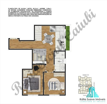 Imagem Apartamento com 2 Quartos à Venda, 73 m² em Jardim Stella - Santo André