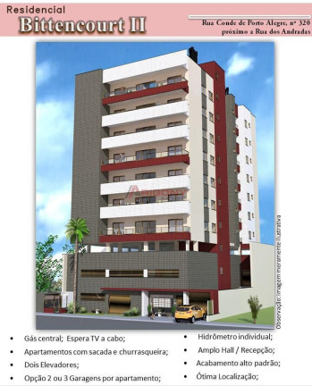 Apartamento com 1 Quarto à Venda, 58 m² em Nossa Senhora De Fátima - Santa Maria
