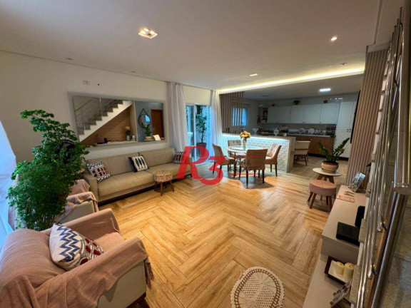 Imagem Sobrado com 4 Quartos à Venda, 192 m² em Aparecida - Santos