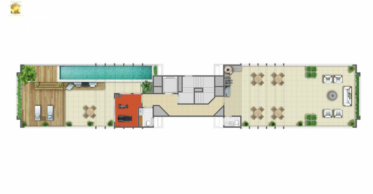 Imagem Apartamento com 2 Quartos à Venda, 53 m² em Jardim - Santo André