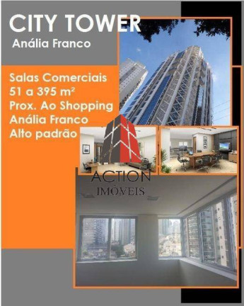 Imagem Sala Comercial à Venda, 53 m² em Jardim Anália Franco - São Paulo Imagem Sala Comercial à Venda, 53 m² em Jardim Anália Franco - São Paulo