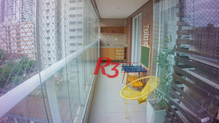 Apartamento com 2 Quartos para Alugar, 115 m² em Pompéia - Santos