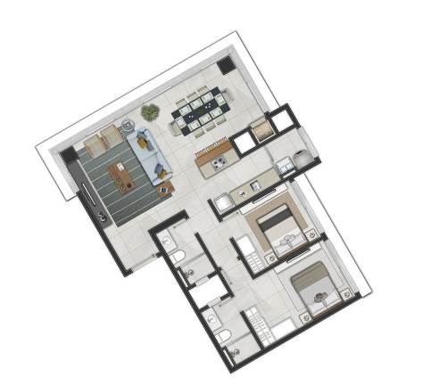 Imagem Apartamento com 3 Quartos à Venda, 113 m² em Predial - Torres Imagem Apartamento com 3 Quartos à Venda, 113 m² em Predial - Torres