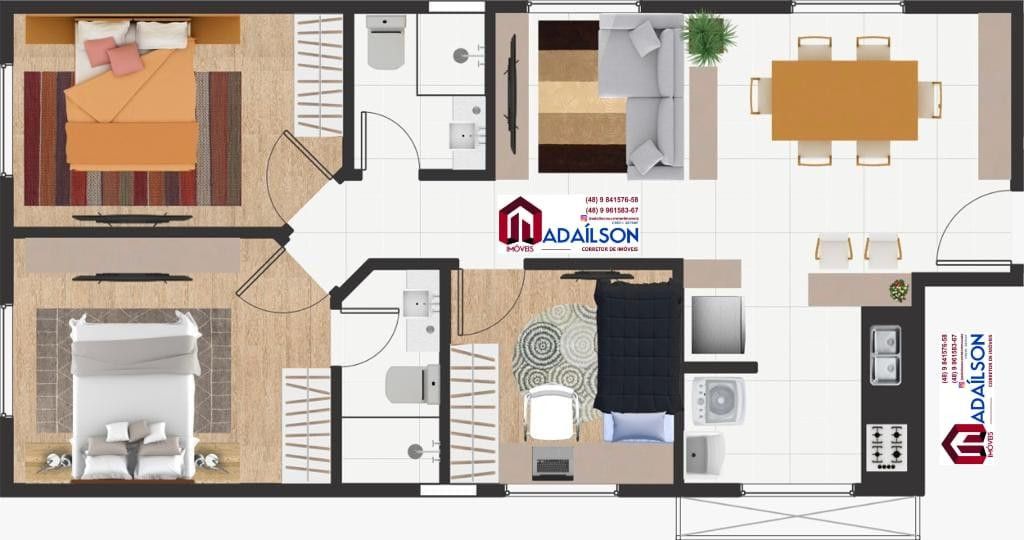 Imagem Imóvel com 2 Quartos à Venda, Imagem Imóvel com 2 Quartos à Venda,