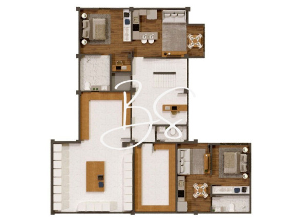 Imagem Apartamento com 1 Quarto à Venda, 51 m² em Vila Do Cedro - Canela
