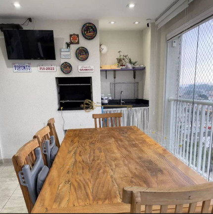 Imagem Apartamento com 3 Quartos à Venda, 124 m² em Campestre - Santo André