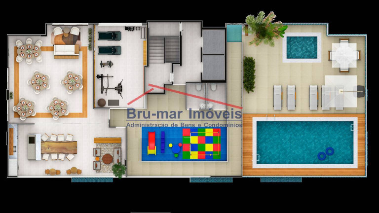 Imagem Apartamento com 2 Quartos à Venda, 55 m² em Campo Grande - Santos
