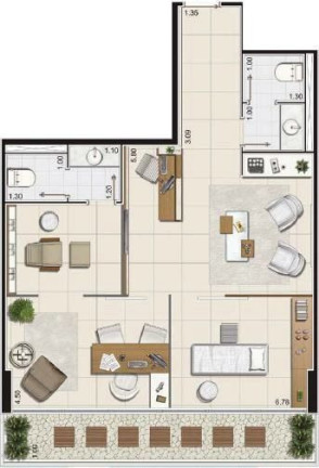 Imagem Sala Comercial à Venda, 176 m² em Bethaville I - Barueri