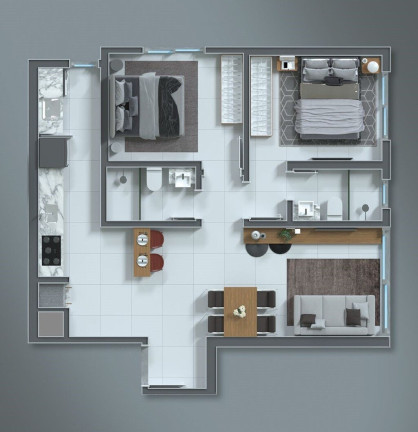 Imagem Apartamento com 2 Quartos à Venda, 78 m² em Capão Da Canoa - Capão Da Canoa