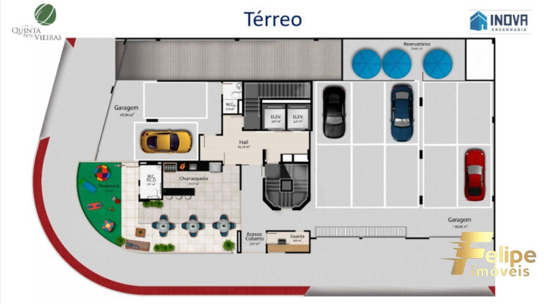 Imagem Imóvel com 3 Quartos à Venda, 76 m² em Jardim Camburi - Vitória Imagem Imóvel com 3 Quartos à Venda, 76 m² em Jardim Camburi - Vitória