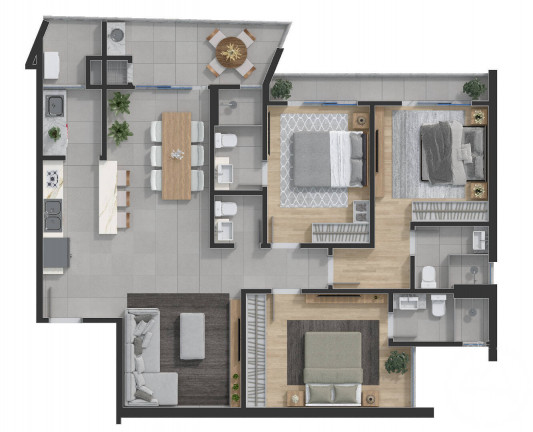 Imagem Apartamento com 2 Quartos à Venda, 80 m² em Balneário Perequê - Porto Belo Imagem Apartamento com 2 Quartos à Venda, 80 m² em Balneário Perequê - Porto Belo