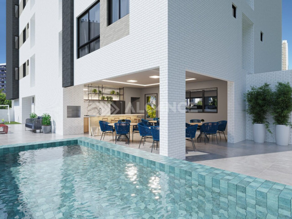 Imagem Apartamento com 1 Quarto à Venda, 30 m² em Brisamar - João Pessoa