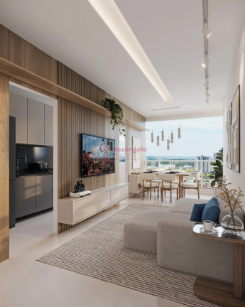 Apartamento com 3 Quartos à Venda, 73 m² em Praia De Itaparica - Vila Velha